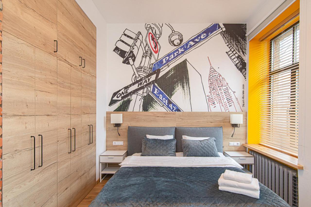Modern Vilnius Old Town Apartment With Free Parking Luaran gambar