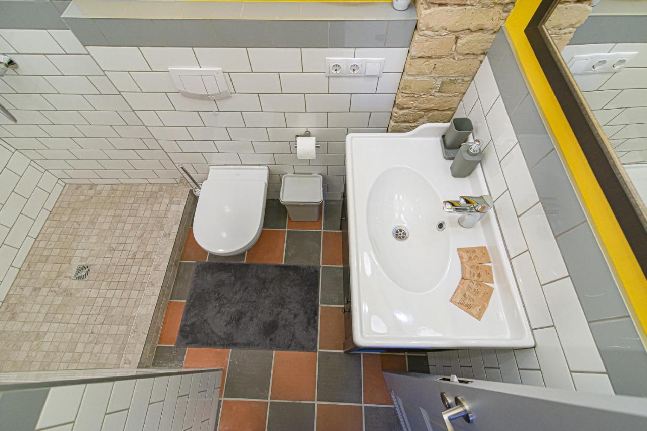 Modern Vilnius Old Town Apartment With Free Parking Luaran gambar